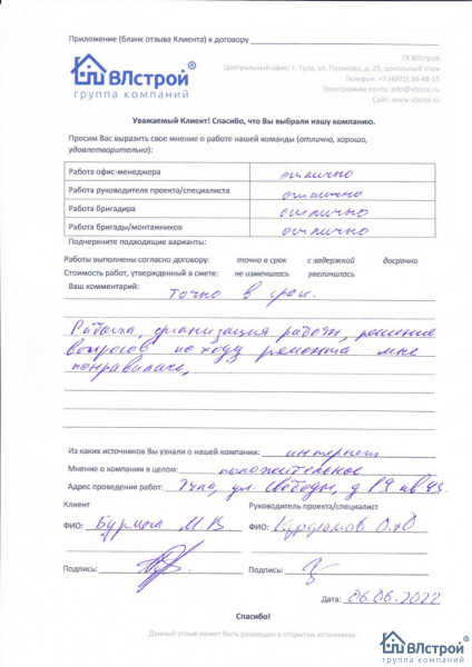 Понравилось всё!